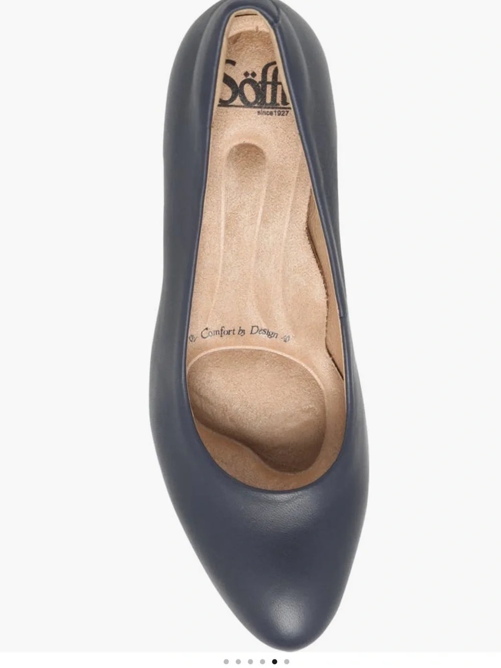 SOFFT Parisa Pump Heel Sky Navy NEW sz 7.5
